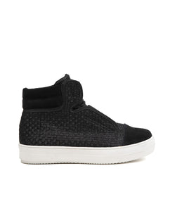 Mid Jump Net - Black Metallic