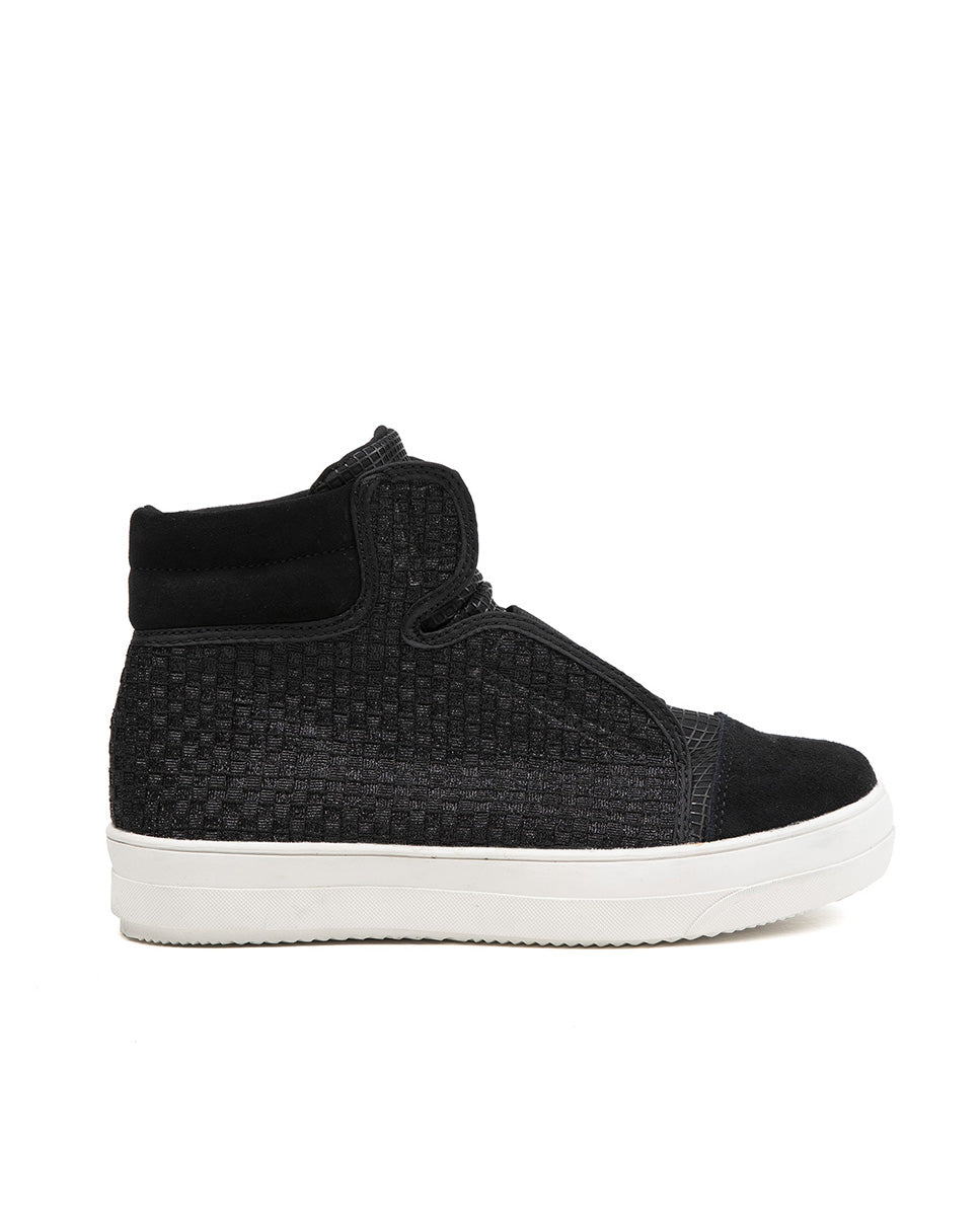 Mid Jump Net - Black Metallic