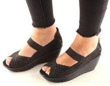 Hallie - Black Metallic