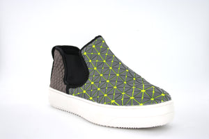 Mid Axis Web WS - Gunmetal Neon Web