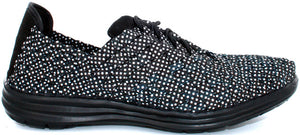Victoria Black Polkadot