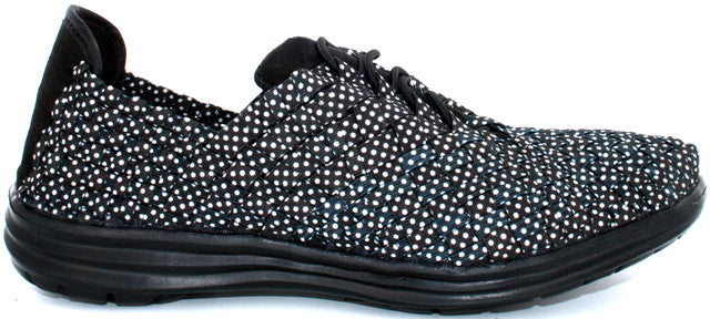 Victoria Black Polkadot
